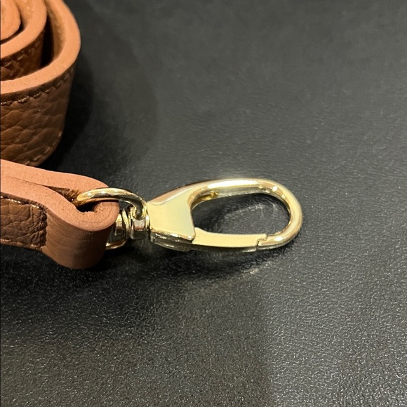 Anna Paola | Italian Leather Satchel w/ Crossbody & Scarf - Picture 9 of 17